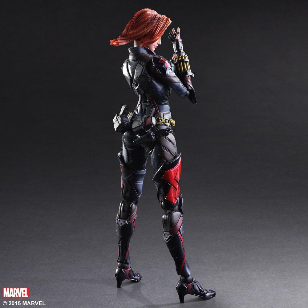 MARVEL UNIVERSE VARIANT PLAY ARTS Kai Black Widow PVC Painted Action Figure