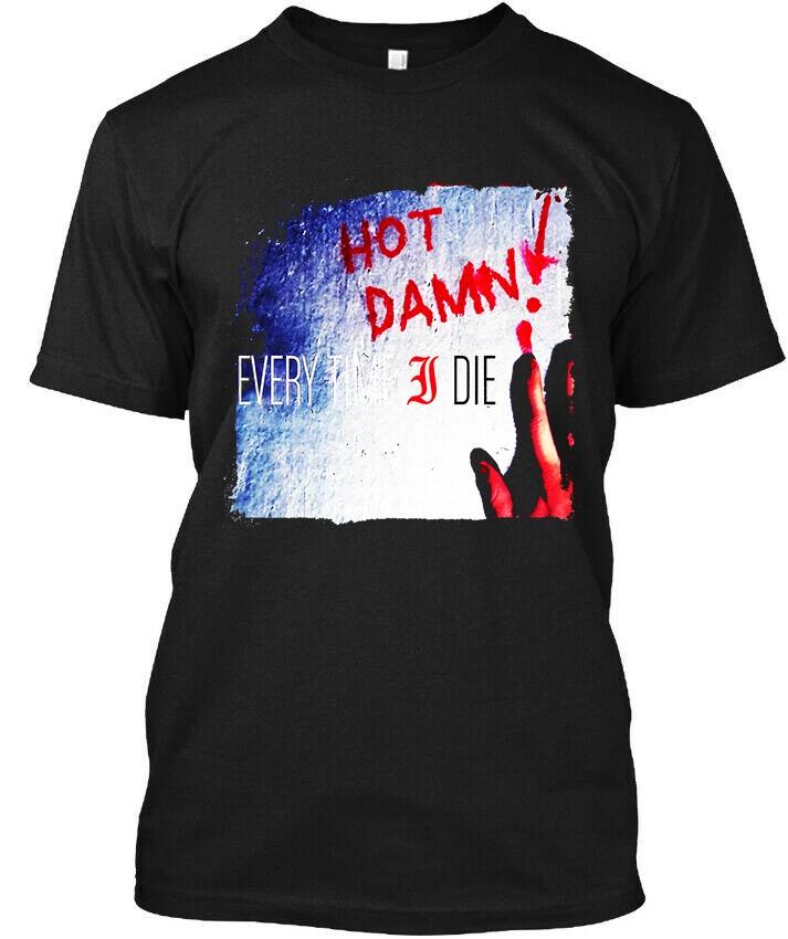 Every Time I Die Hot Damn! American Music Retro Logo T-Shirt S-5XL S