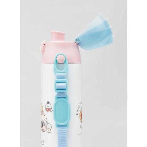 Skater Kids' Stainless Steel Water Bottle, Direct Drinking, 580ml, Sumikkogurashi, Girls' Size (SDC6N-A)