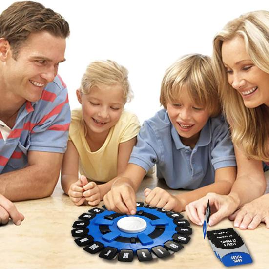 Fast-Paced Think Words Game Multi-player Educational Family Board Game Portable Parent-children Interactive Table Word Letter Battle Puzzle Toy