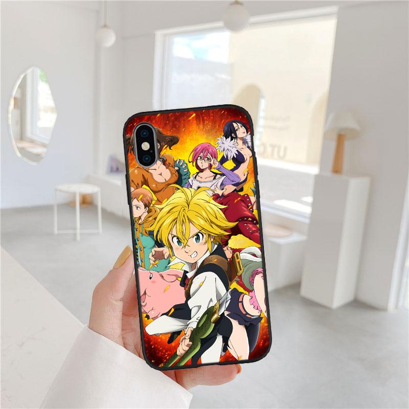 LO85 S-Seven D-Deadly Sin Soft Shell Phone Case for Redmi Note 8 9 Pro Max 9S 9T 9C NFC 8T 8A 10A A4