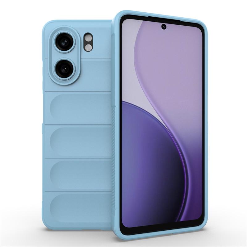 For Oppo A5x Case Oppo A5x 4G 5G Cover Cases Shockproof Silicone Anti-fingerprint Protective TPU Phone Back Cover For Oppo A5x