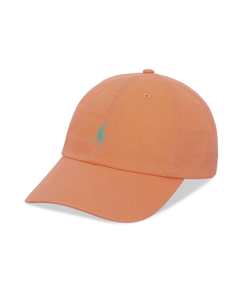 POLO RALPH LAUREN Cotton Chino Ball Cap - Orange