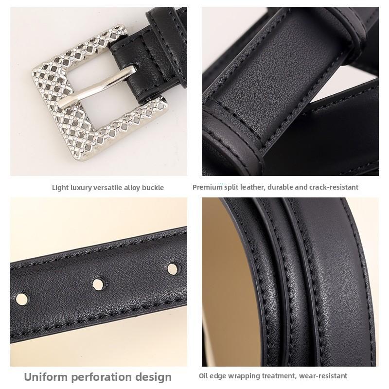 Mei Mary Genuine leather women's belt - premium summer accessory - leather belt for women's jeans