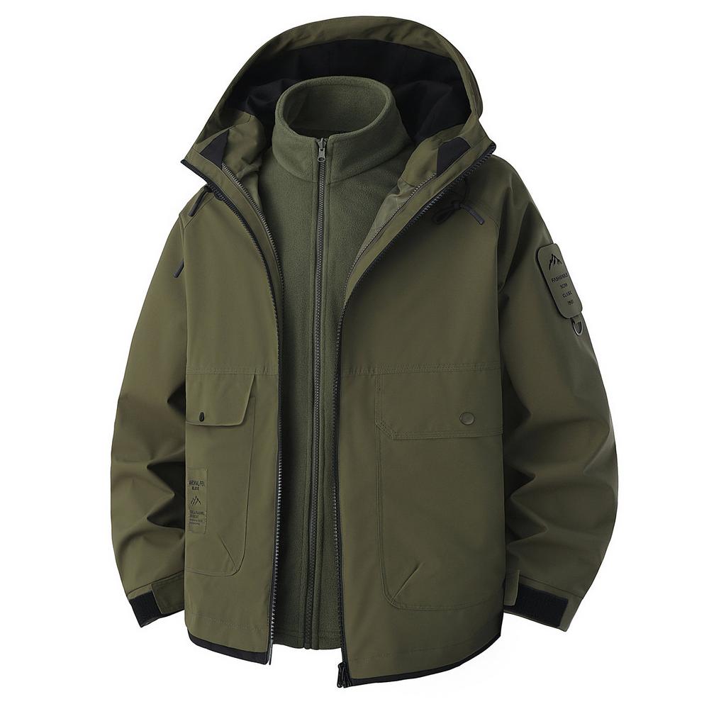 New Couple Jacket Autumn and Winter Warm Outdoor Jacket