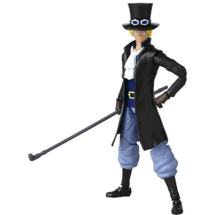 Figurine Anime Heroes - BANDAI - One Piece Sabo 17 Cm - 16 Points D'articulation