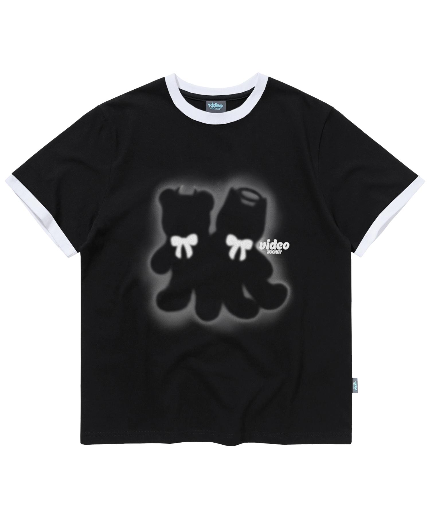 Video Jaki Devil And Angel Ringer T-Shirt [Black] Black/Xs