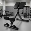 Foldable Hyperextension Chair Sturdy Back Extension Machine Long-Lasting