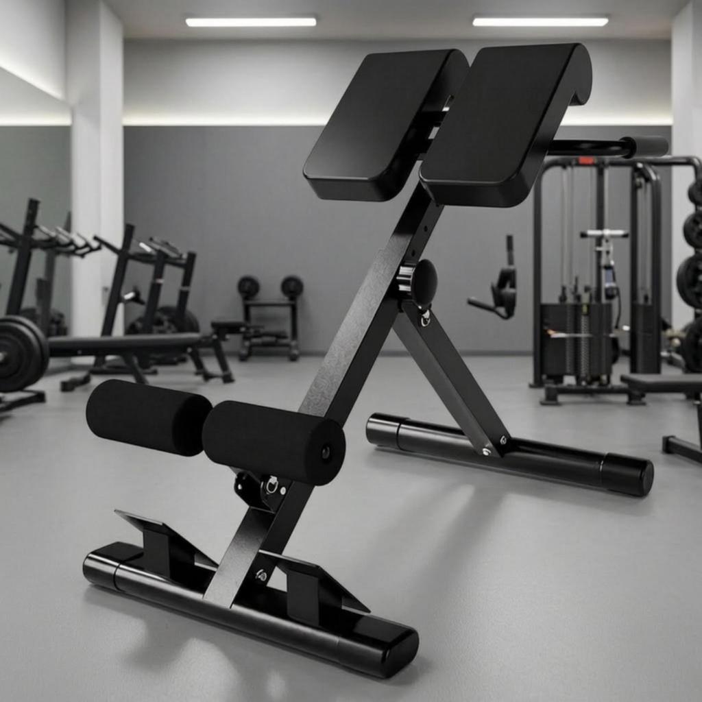 Foldable Hyperextension Chair Sturdy Back Extension Machine Long-Lasting