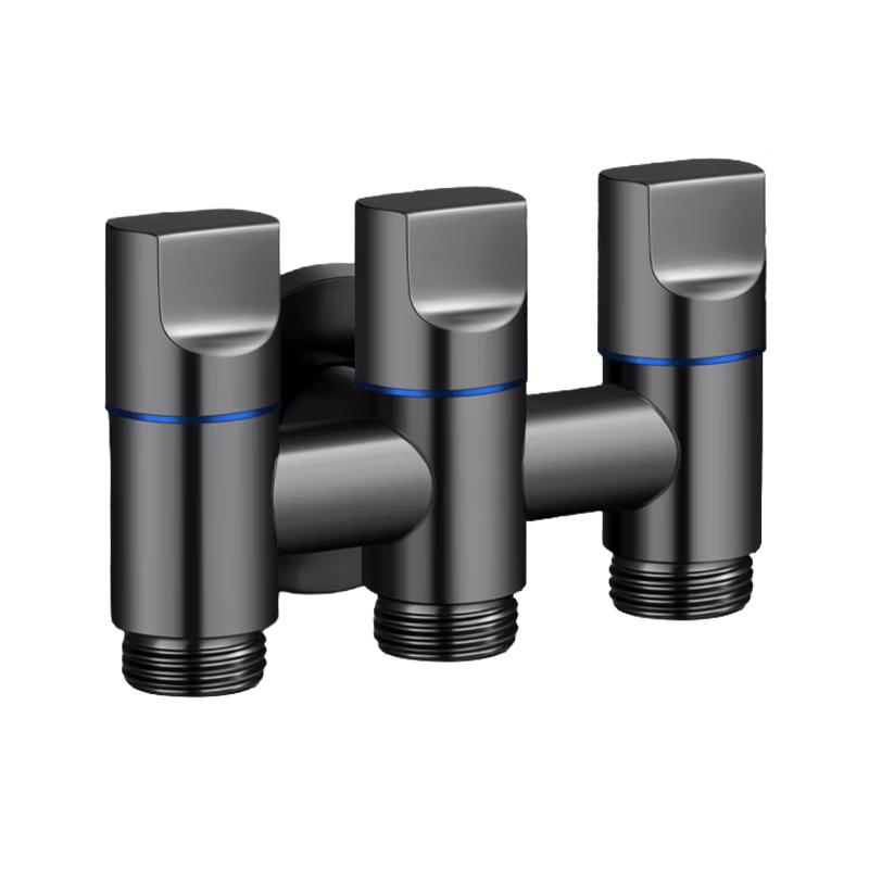 De er 3-Way Washing Machine Faucet with Independent Control