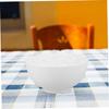INOOMP Fake Food Model White Rice Food Sample Display Pretend Play Food Toy Decoration