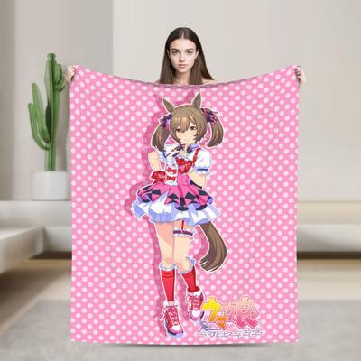 Smart Falcon UmaMusume Pretty Derby Blankets Quality Warm Soft  Bedding Throws Winter Kids Adult Living Room Novelty Bedspread