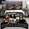 3pcs Duvet Cover Set (1*Duvet Cover + 2*Pillowcase, Without Core), Michael Jackson Print Bedding Set, Bedroom Decor, All‑Season, Birthday Gift