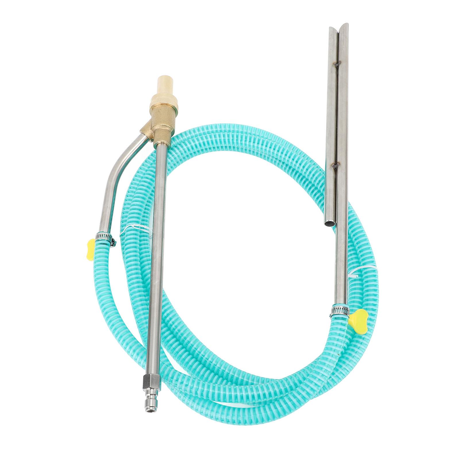 Пескоструйный комплект для мойки высокого давления Влажный пескоструйный насадка для мойки высокого давления Пескоструйное сопло для мойки высокого давления с 1/4-дюймовым быстроразъемным соединением