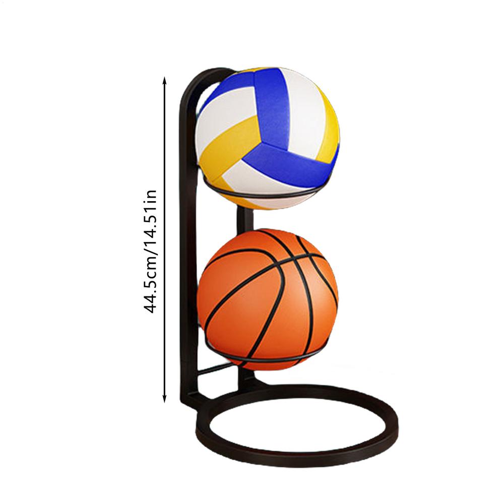 Ballaufbewahrungshalter Fußball-Ausstellungsständer Mehrschichtiger Ball-Organizer-Ständer Ball-Organizer-Ständer für Schlafzimmer Wohnzimmer Garage