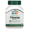21st Century Sentry Standardized Ginseng Extract Vegetarian Capsules, 60 Count