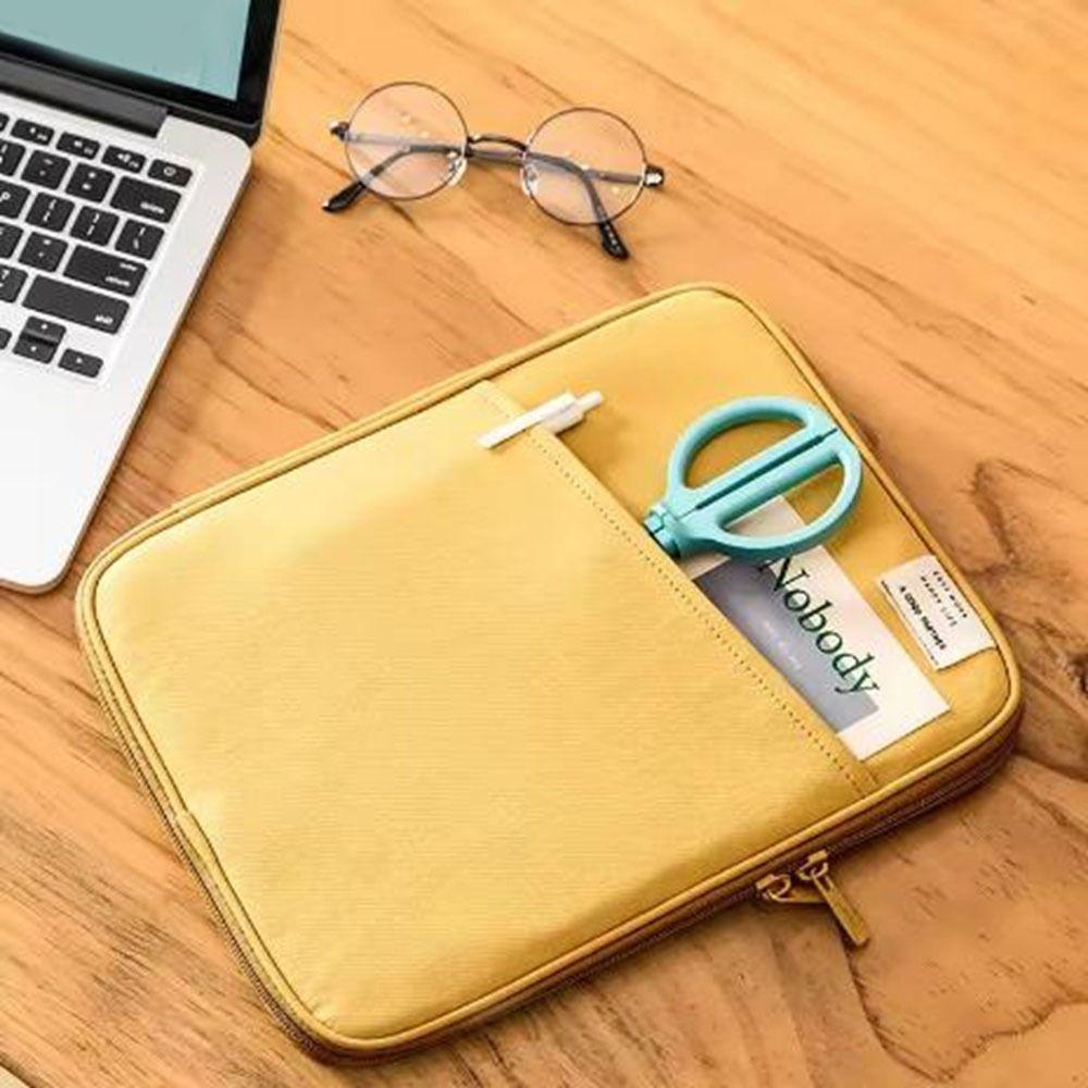 Shockproof 13 Inch Laptop Sleeve Protective Wear-resistant Laptop Carrying Case with Zipper Soft Tablet Pouch Laptop Accessories