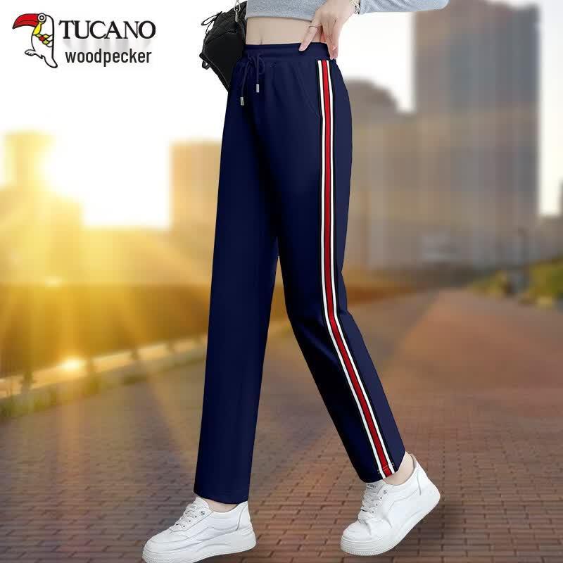 Tucano Women's Striped Casual Sports Pants