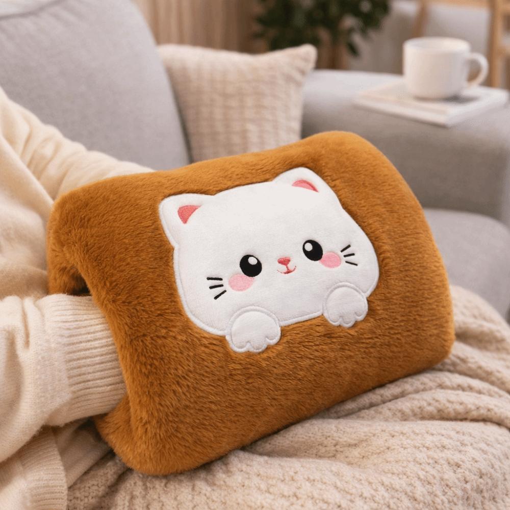 Non-electric Plush Hand Warmer Cartoon Nap Pillow Cute Arm Pillow  Students Nap