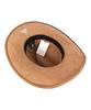 Yunibeosyeolkemiseuteuli Wire Cowboy Suede Beige Long Fedora Fedora