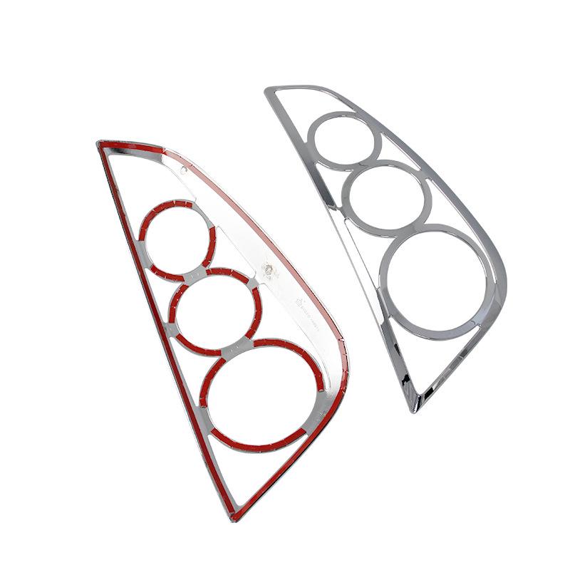 Electroplated Bright Frame Decorative Sticker for BYD F0 Rear Taillight