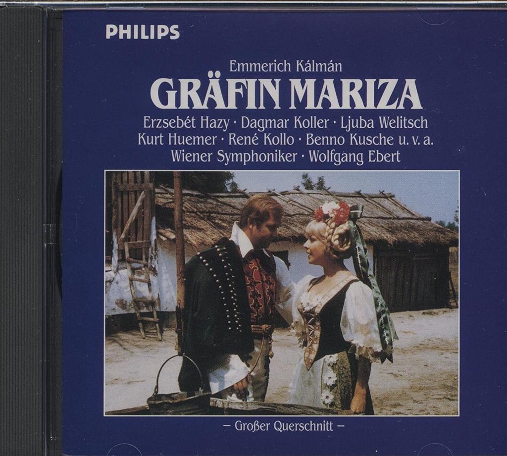 CD EBERT (BOLFGANG), WIENER OPERETTENC - Karlman: Countess Maritza UCCP3081 Japan ObiClassical Used