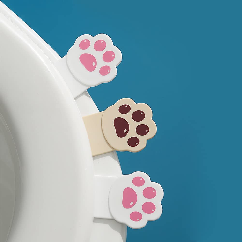 MinniLove Scaun de toaletă 1 set de 4 Baie Ține departe de Convenabil pentru a vă menține mâinile Curate și Igienice 1 4 Mâner, piese, consumabile, germeni, curat,