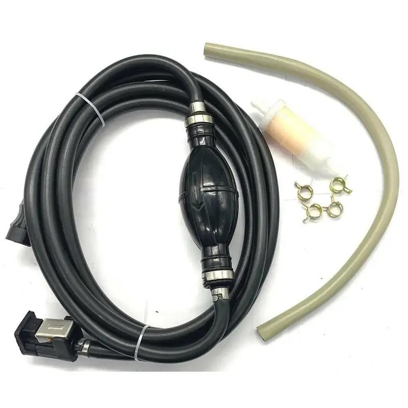 

Fuel Line Hose 5/16 Hose Barbs Rubber Outboard Boat Motor Fuel Tank Connector Set for Yamaha/Mariner/Johnson 4 CV-200 CV