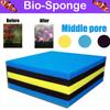 Aquarium Accessories Biochemical Decoration Filter Cotton Sponge Fish TankFilter Aquarium Pond Black Yellow Blue Sponge 25PPI