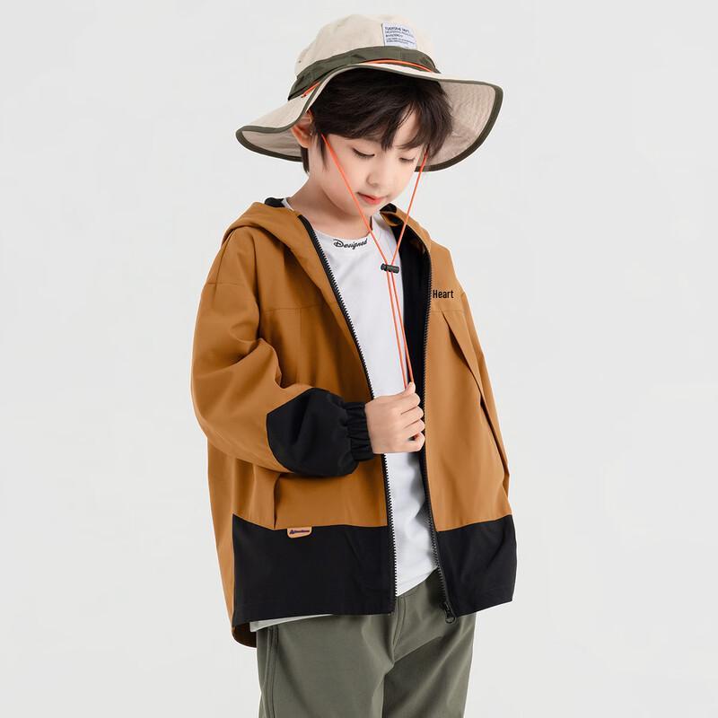Boy s Waterproof Softshell Fleece Hiking Jacket 130