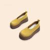 2025 Spring New Women's Shoes Comfortable Casual Shoes Shallow Platform Women's Shoes Height Increase Loafers
