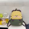 Bear Backpack Print With Cute Cartoon Pattern Students Schoolbag Gift Durable