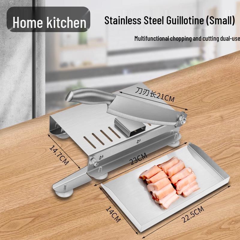 Guillotine Bone Cutter: Household & Commercial Use for Chopping Bones, Small Pig Trotters, Chicken Ribs