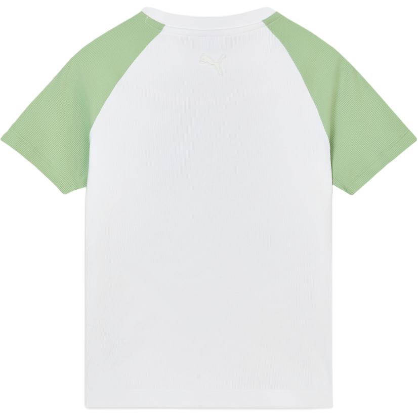 Puma X The Powerpuff Girls Cute Casual Color Block Cartoon Anime Pullover Short Sleeve T-Shirt Women T-Shirts 63746902