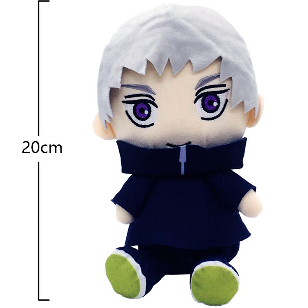 20cm Anime JJK Figures Gojo and Geto Suguru Plush Doll Itadori Yuji Inumaki Toge plushies cute Pillow Toy Home Sofa decor Gift