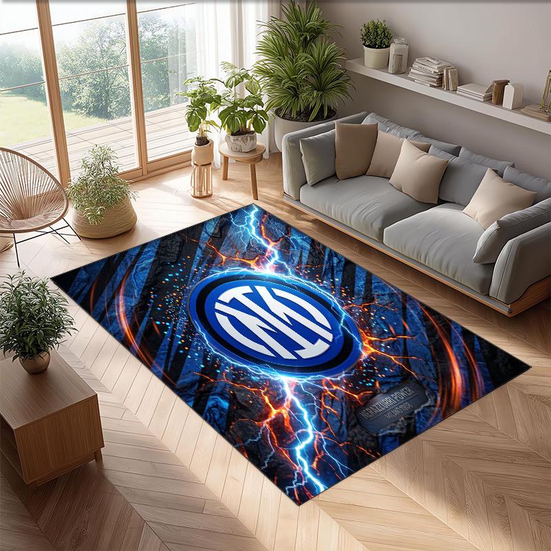 Borussia Dortmund Printed Flannel Area Rug Non Slip Soft Polyester Floor Carpet Indoor Decor Mat for Bedroom Living Room Sofa