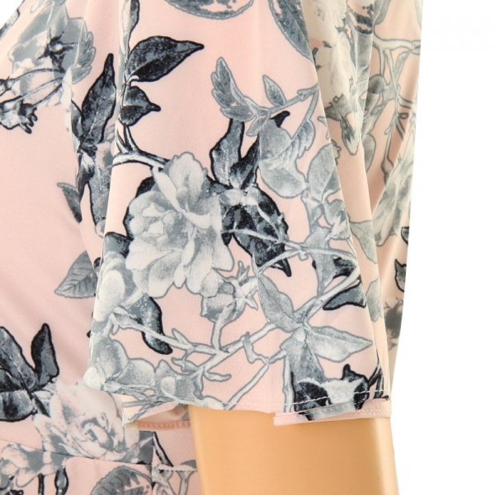 Venus Luxurious Print Orhwa Cup Dress Ogn9337