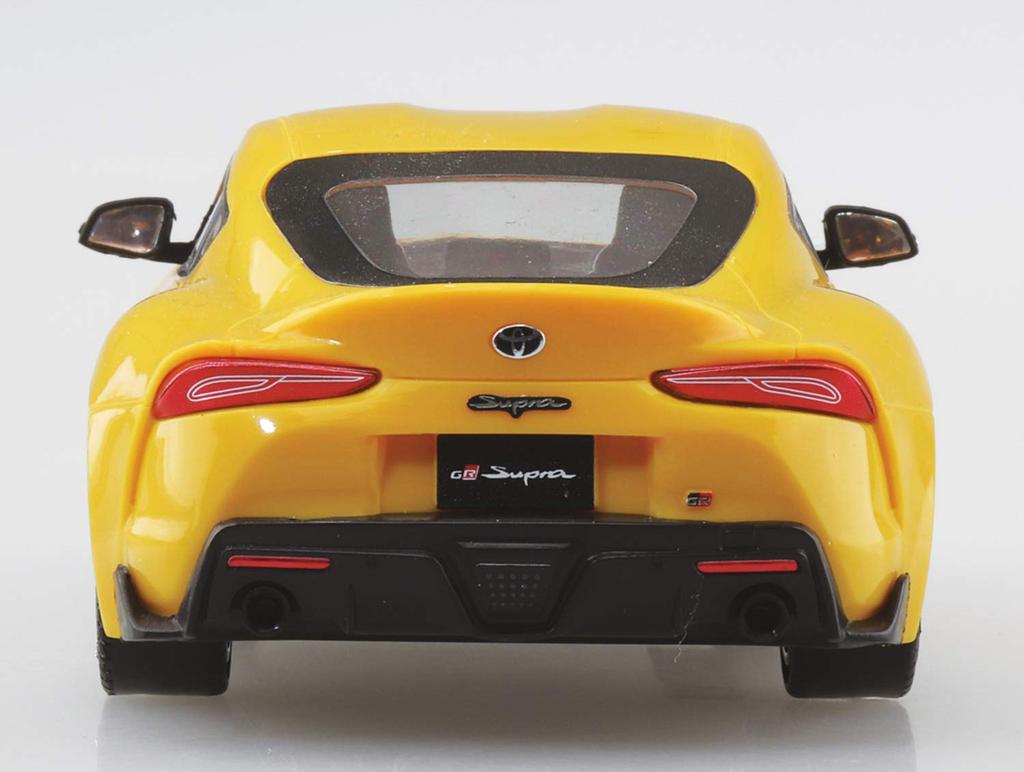 Aoshima Bunka Kyozai The Snap Kit Series Toyota GR Supra Lightning Yellow Plastic Model Co., Ltd. (AOSHIMA) 1/32 Pre-Colored 10-D
