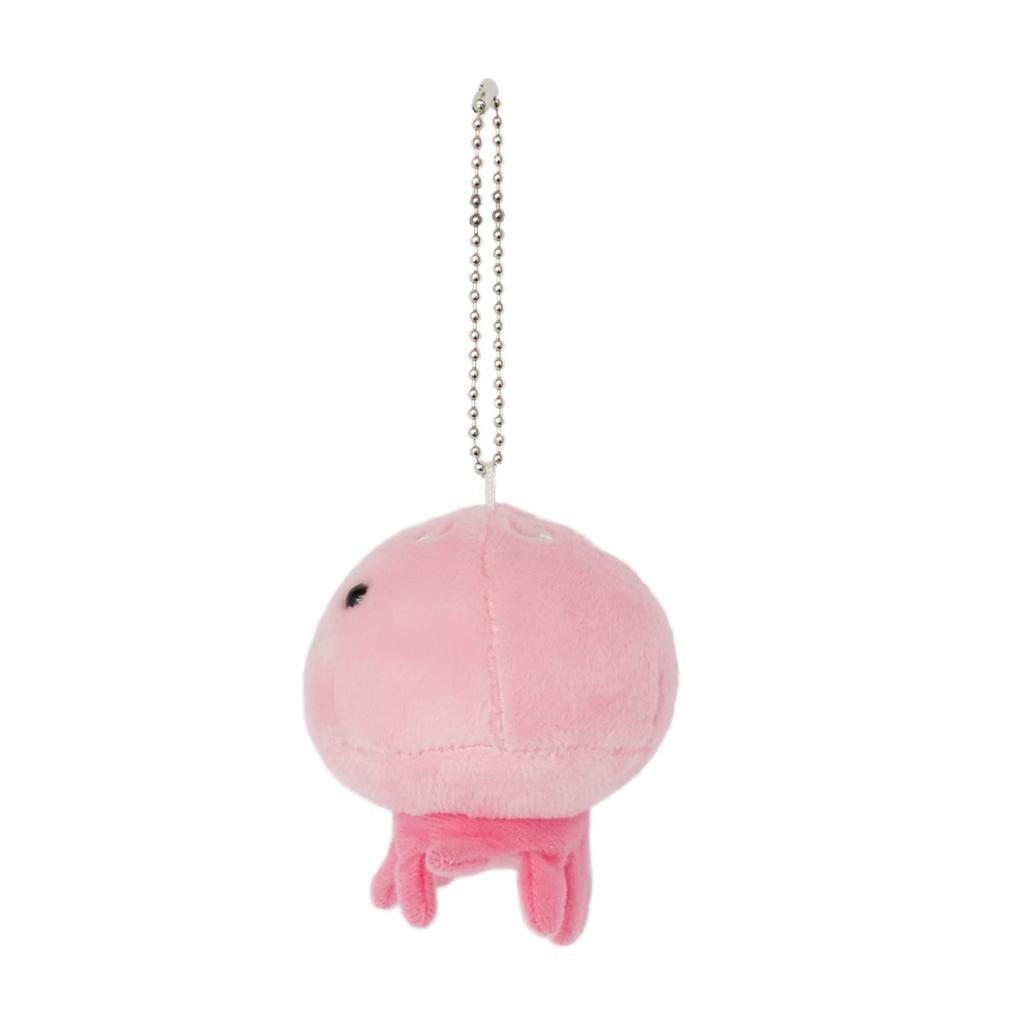 [Aqua] Plush Toy Marine Anywhere Friends Keychain Jellyfish Pink 00080080