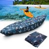 Universal Canoe  Blue Surfboard Kayak Storage Cover Solar Resistant Dust Cover Boat Cover Kayaking Accessories