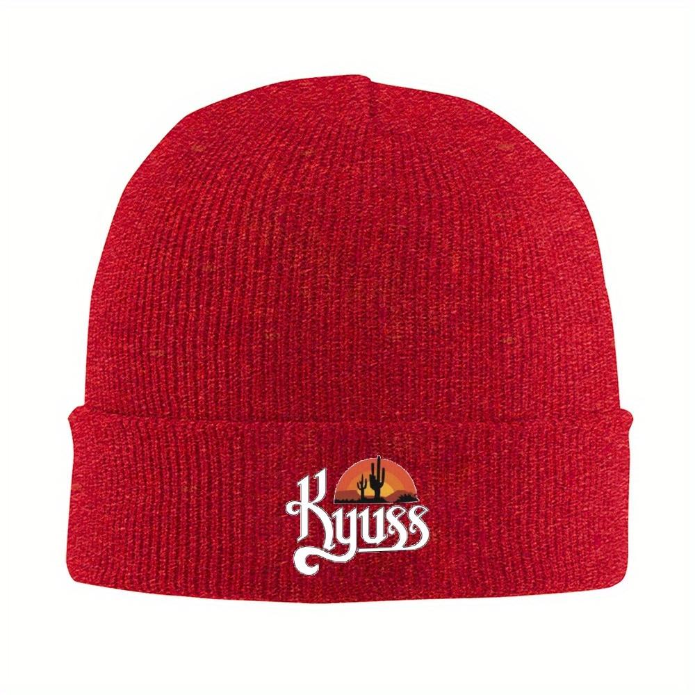 pc Kyuss Rock Band Metal Music Beanie Hat For Winter Bonnet Knitted Hat