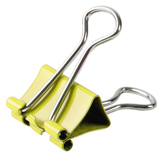 1 Tub Assorted Color Metal Paper Clamps Office Document File Ticket Binder Clips