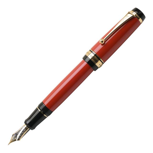 Pilot CUSTOM URUSHI Fountain Pen Vermilion Fine Medium Nib FKV-88SR-R-FM
