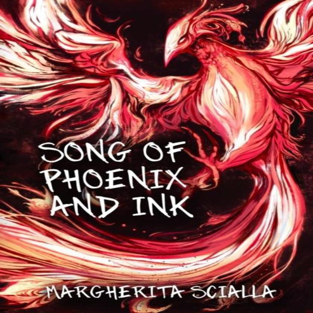 Song of Phoenix and Ink Black and White Edition by Margherita Scialla Paperback Book 9798794139617