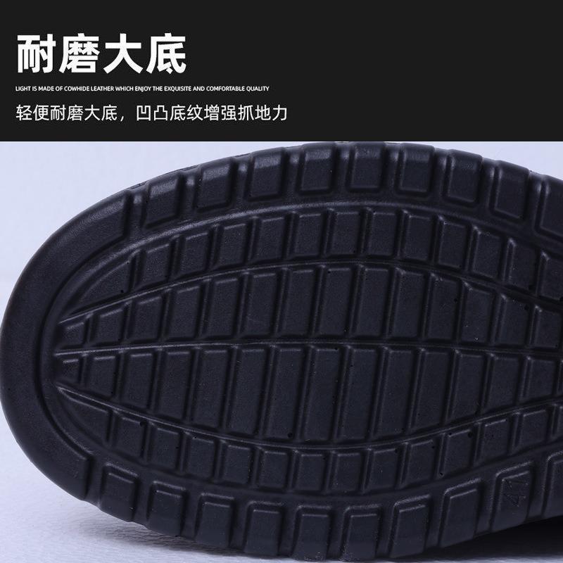 Winter new old Beijing shoes men's boots warm and non-slip wool dad shoes snow boots piled thickened cotton shoes