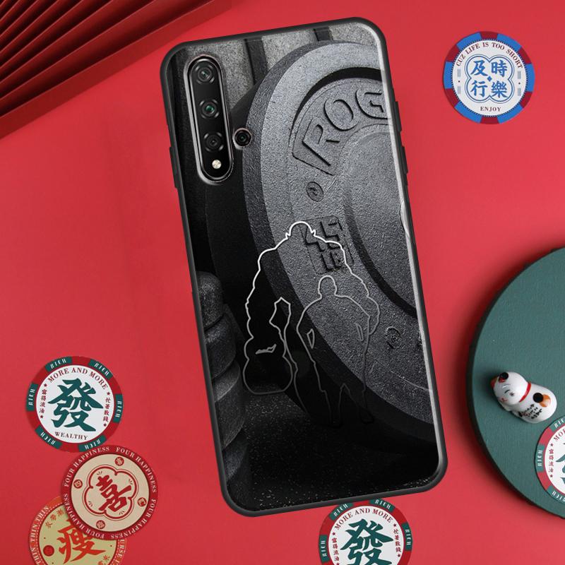 

Bodybuilding Gym Fitness For Huawei P20 P30 P40 Lite P60 Pro Nova 12i 11i 8i 12s 9 10 SE Y90 Y60 Y70 Y72 Y61 Y91 Case Huawei P20 Lite