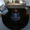 Everton FC Round Area Rug,Carpet Rug for Living Room Bedroom Sofa Playroom Decor,Non-slip Floor Mat