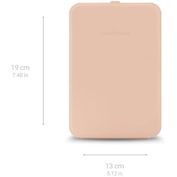 Miroir Cosmétique - MEDISANA - CM 400 - Éclairage LED - Rechargeable - Design Compact