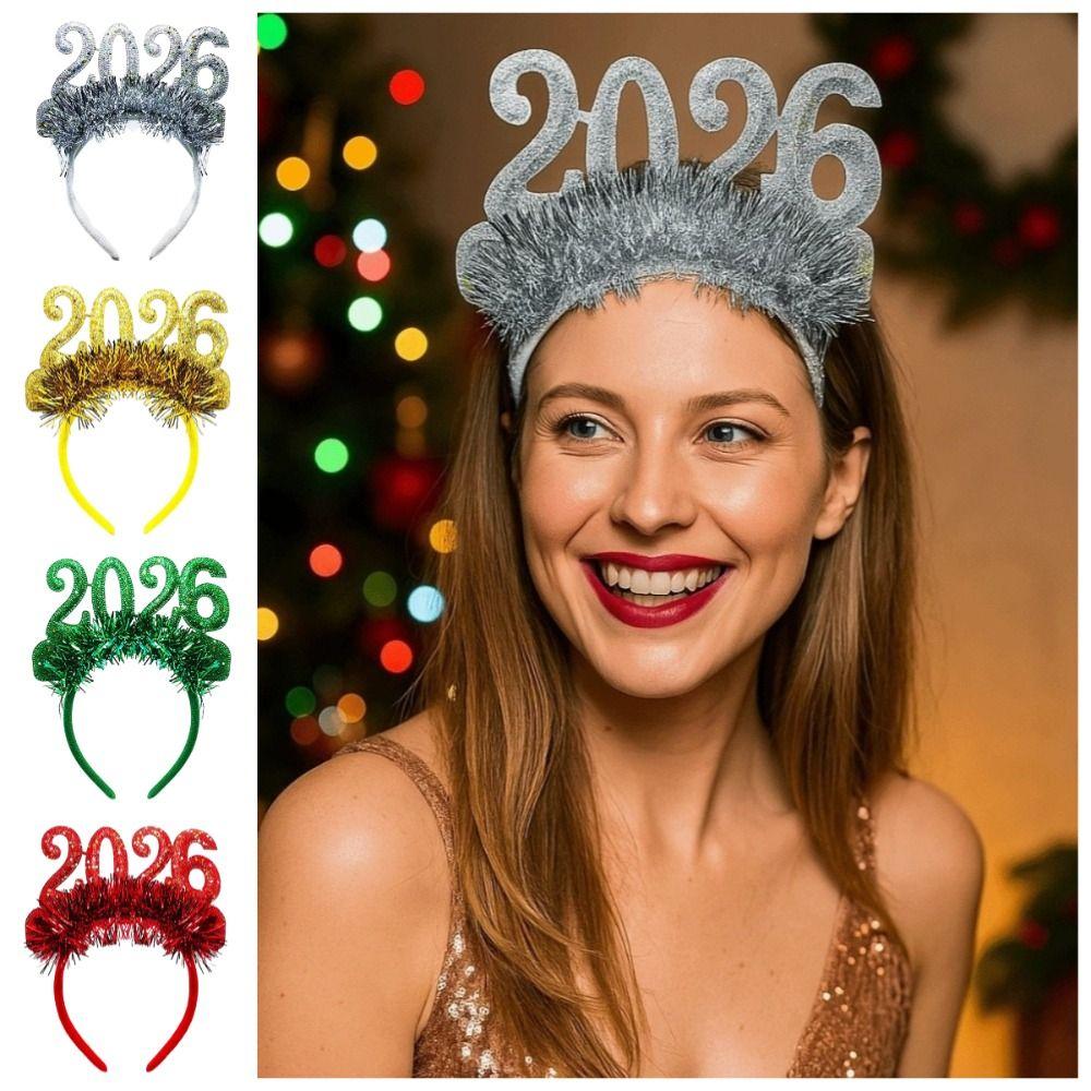 Cute Christmas Headpiece Sweet New Year Decorative Headdress Xmas Hair Band  Party Decoration