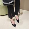 Fashion Stiletto Pointed Toe Single Shoes Women's 2025 Spring New Work Shoes